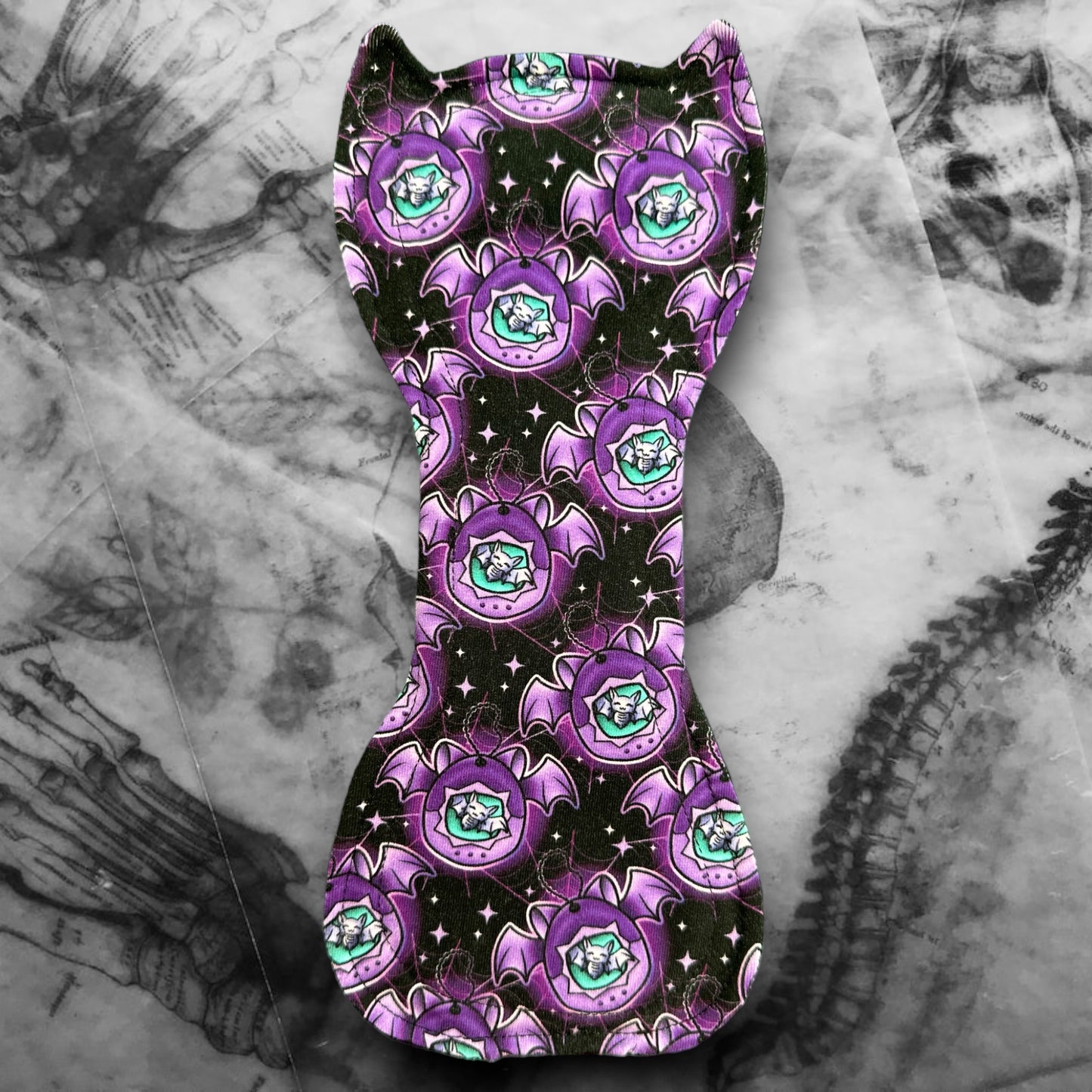 Ozzy Cloth Sanitary Pad - Bat-O-Goth (Cotton Lycra)