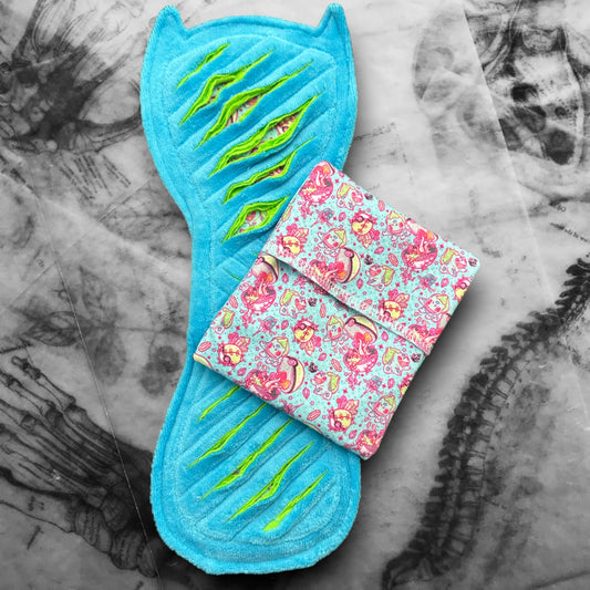 Cloth Pad Wrapper - Bubbie Print