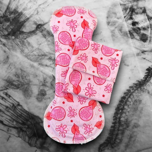 Cloth Pad Wrapper - This Blows (Cotton Lycra)