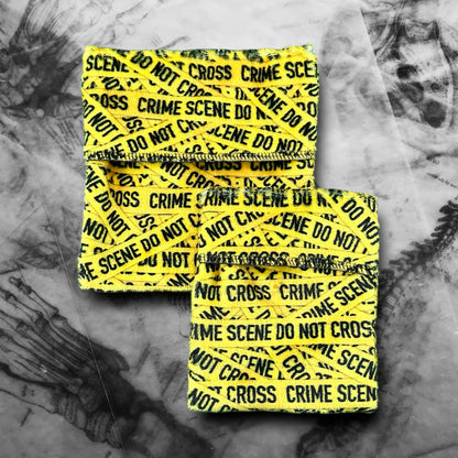 Cloth Pad Wrapper - Do Not Cross (Minky)