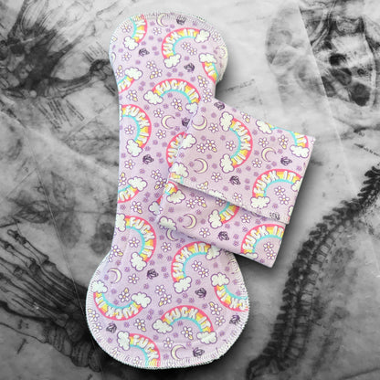 Cloth Pad Wrapper - F**K It (Cotton Lycra)