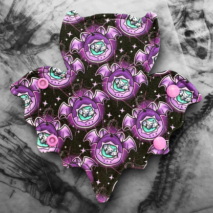 Ozzy Cloth Sanitary Pad - Bat-O-Goth (Cotton Lycra)